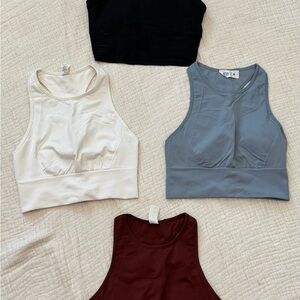 Lululemon Set - Racerback High-Neck Bras
